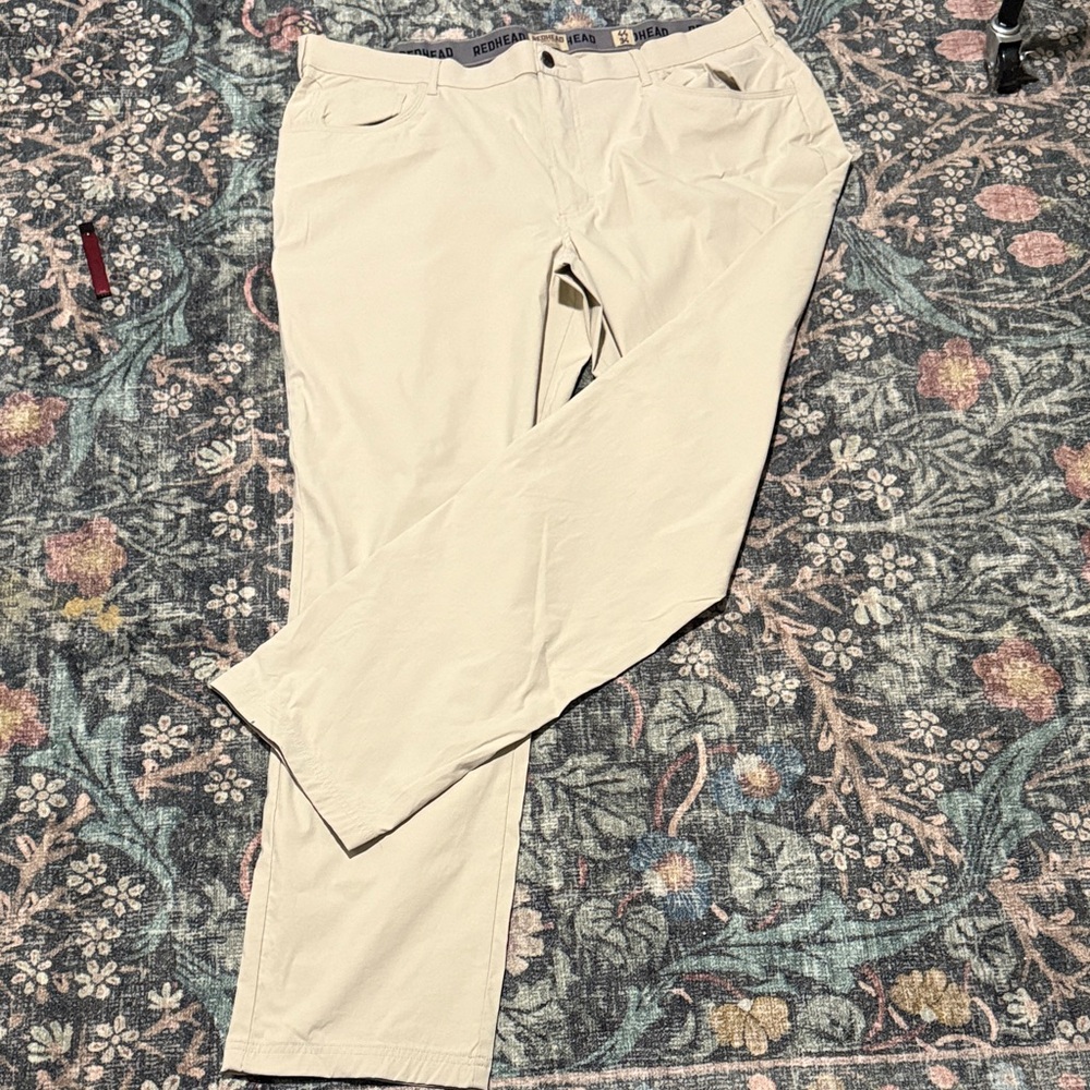 RedHead Off-White Casual Pants